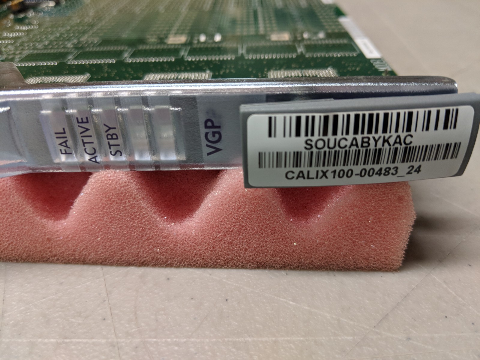 Calix 100-00483 REV 24 VGP C7 VOICE GATEWAY PROCESSOR SOUCABYKAC (We Buy Calix)