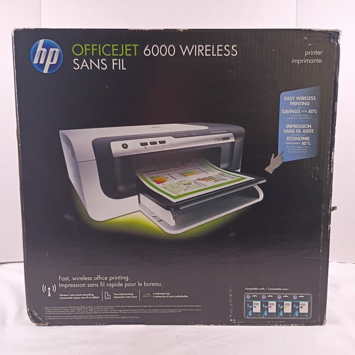 HP Officejet 6000 Wireless Inkjet Printer New in Box