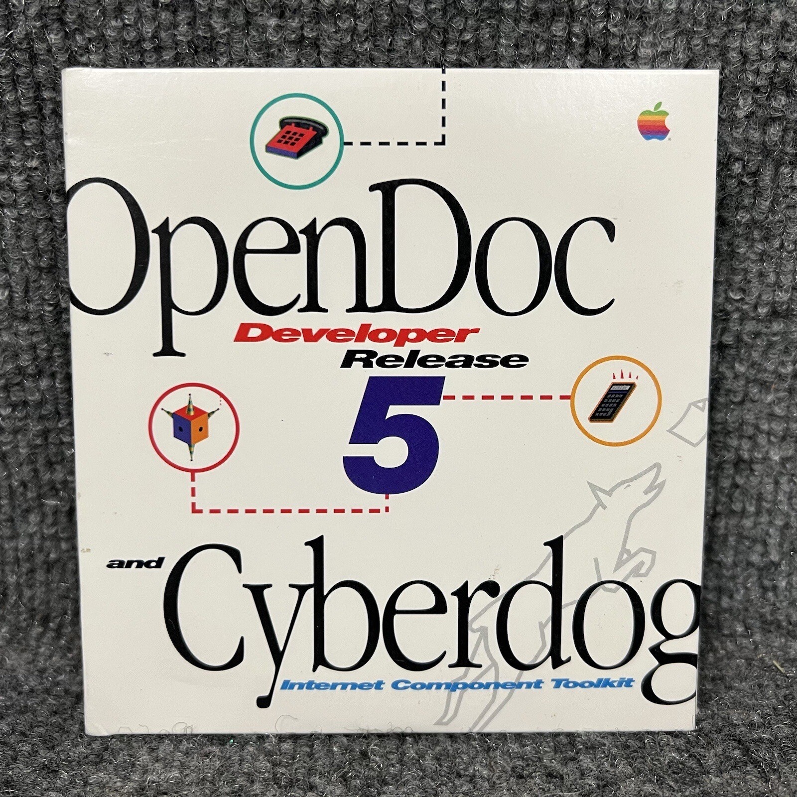 Apple OpenDoc Developer Release With Cyberdog 1996 Vintage Mac Software CDs