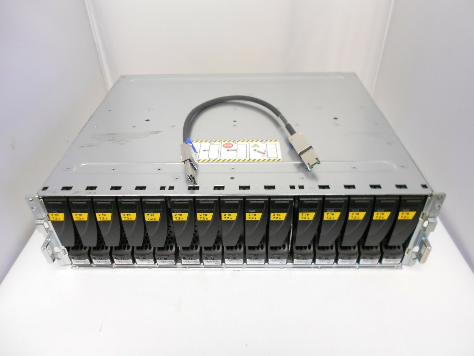 EMC Expansion Array Jbod Server Disk Shelf W/ 15x 3.5 SATA Trays Dell HP CHIA