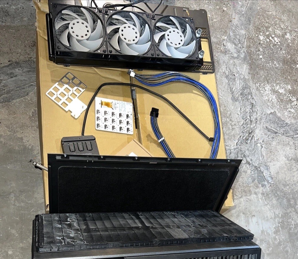 gaming computer tower case Pc *parts* Fractal Designs Fd-ca-def-r6-Gy-tg Fans