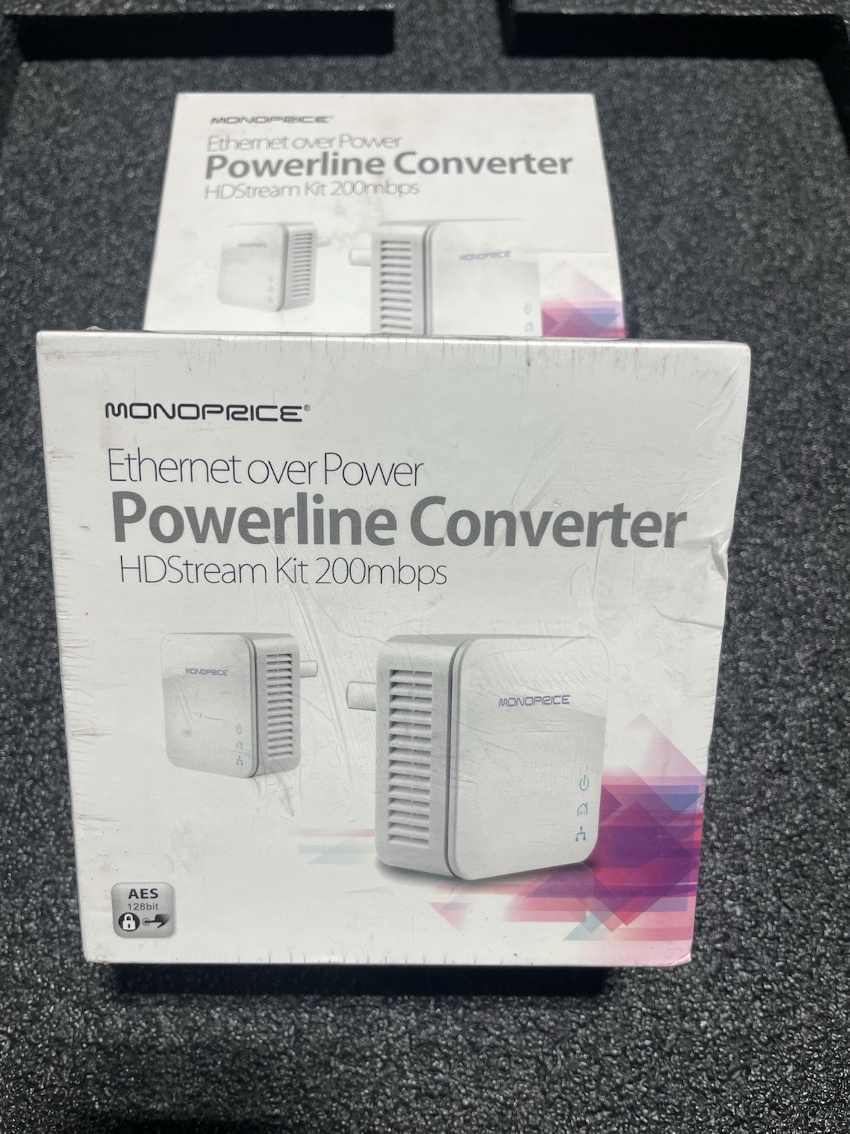 Monoprice powerline Converter HD stream kit 200mbps, Used