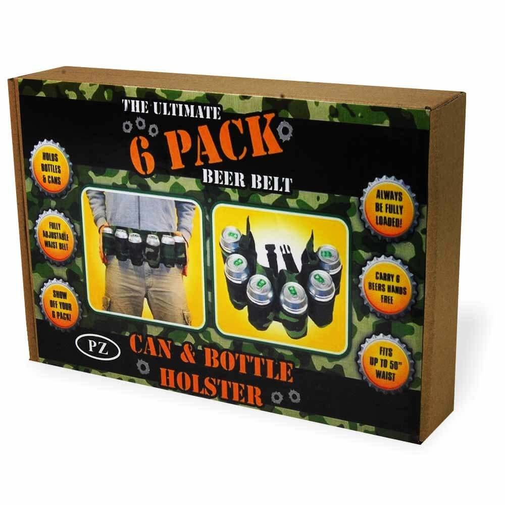 mikamax - Bierriem – outdoor – handsfree installatie voor 6 dranken