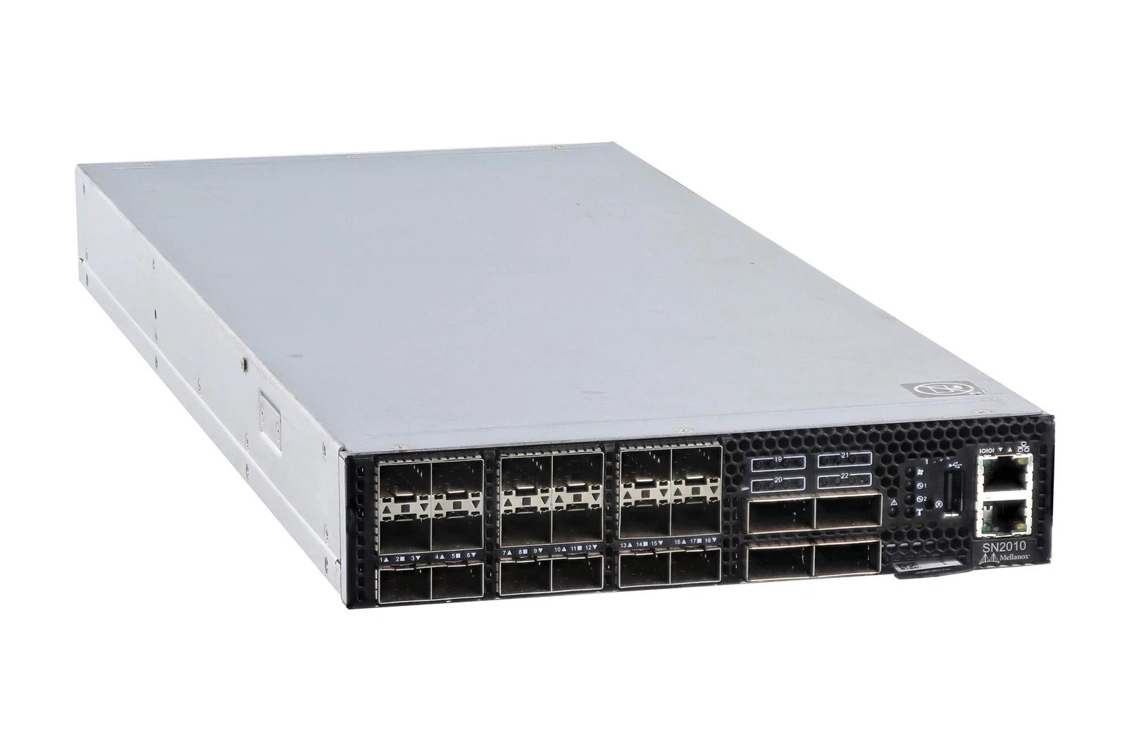 MSN2010-CB2FO NVIDIA Mellanox SN2010 25/100 18 SFP28 4 QSFP 1U w/ONIE Switch REF