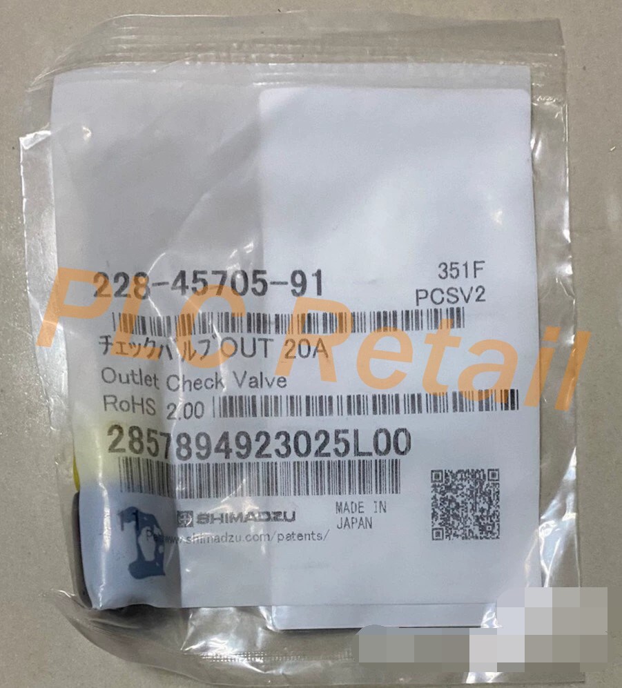 1PCS NEW SHIMADZU 228-45705-91 Outlet Check Valve FedEx or DHL
