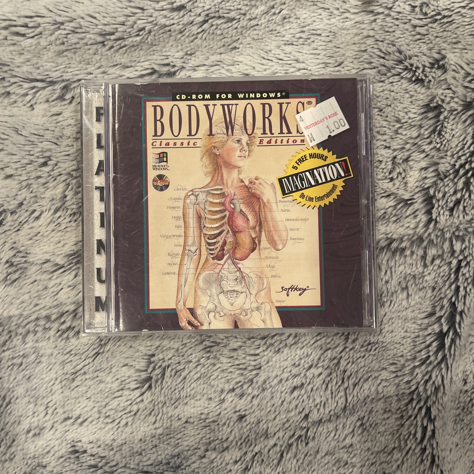 Bodyworks Classic Edition by SoftKey PC CD Software