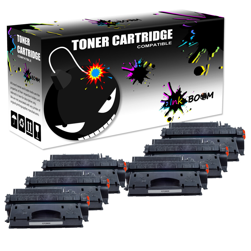6BK Toner Cartridge replace for HP CF280X 80X LaserJet 400 M425dw M401a M401dw