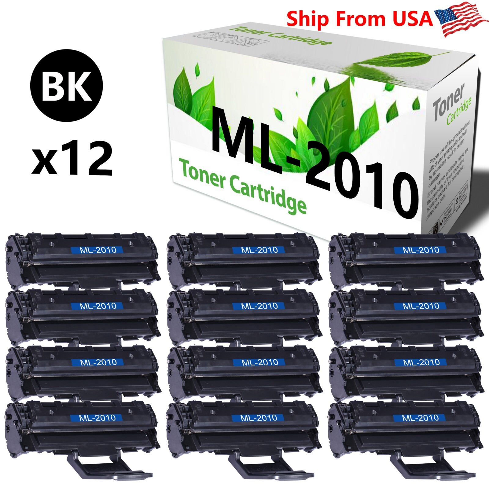 12PK ML2010 Toner Cartridge for ML 2015 Printer