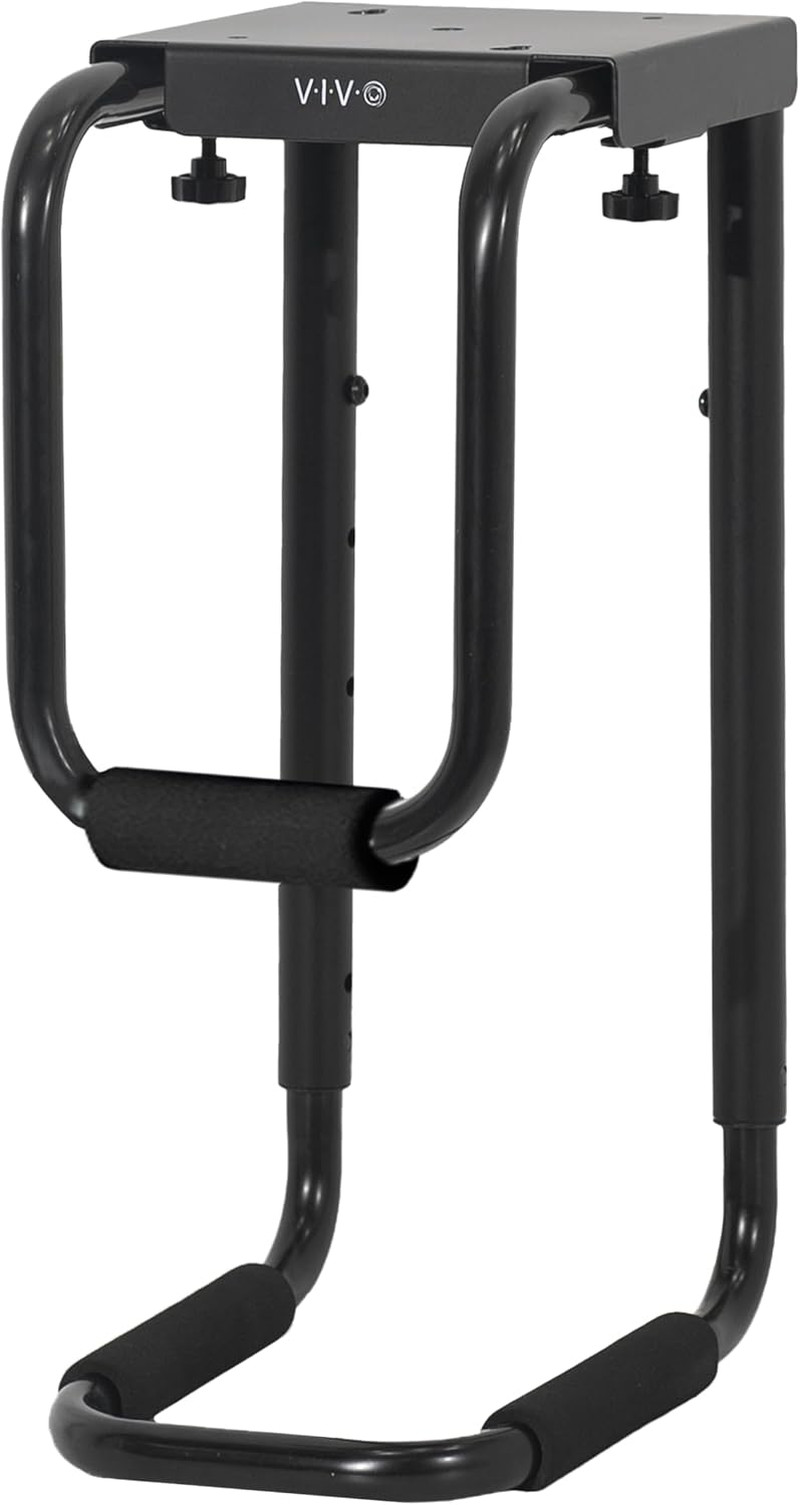 VIVO Black Heavy Duty under Desk Large Office PC Mount, MOUNT-PC04B
