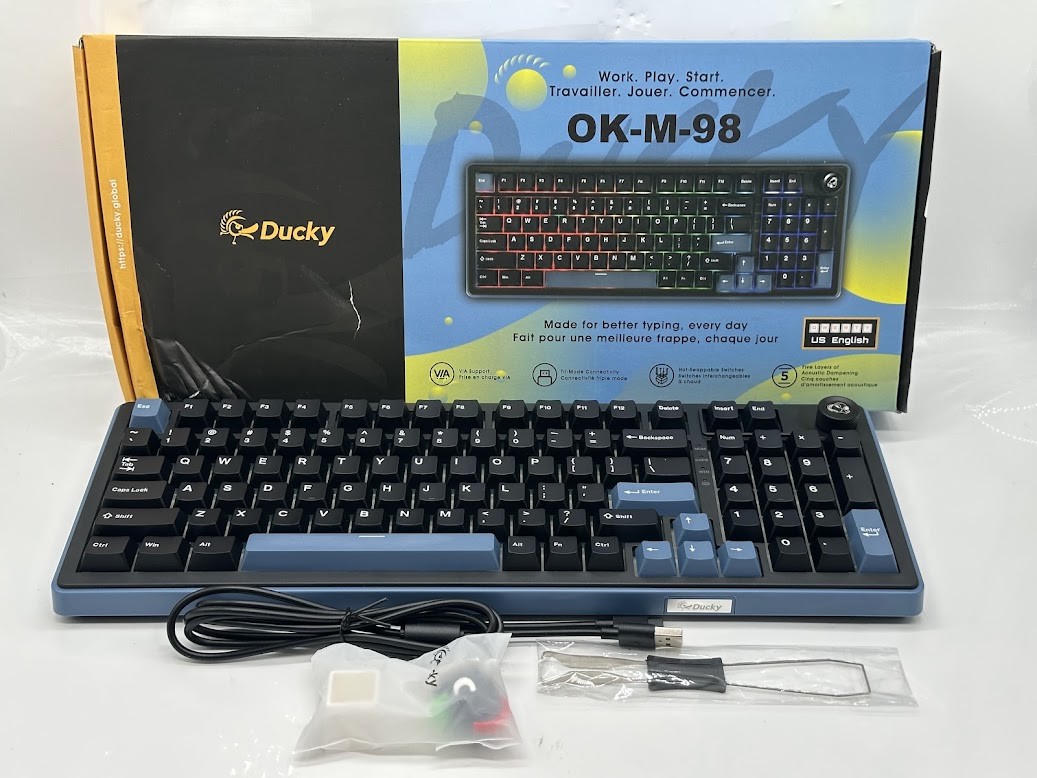 Ducky OK-M-98% Tri-mode Wireless Mechanical Gaming Keyboard