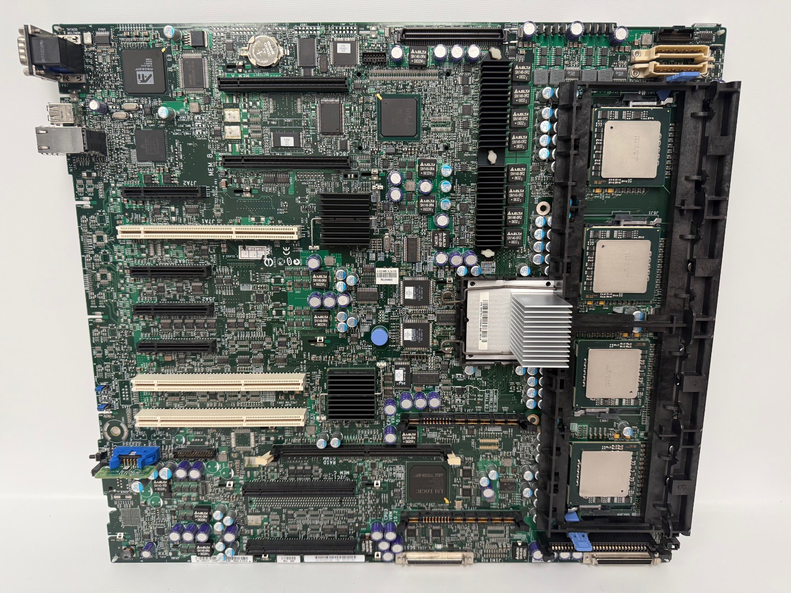 DELL RD317 POWEREDGE 6800 MOTHERBOARD WITH QTY 4 2.60Ghz CPU'S & RAID KEY