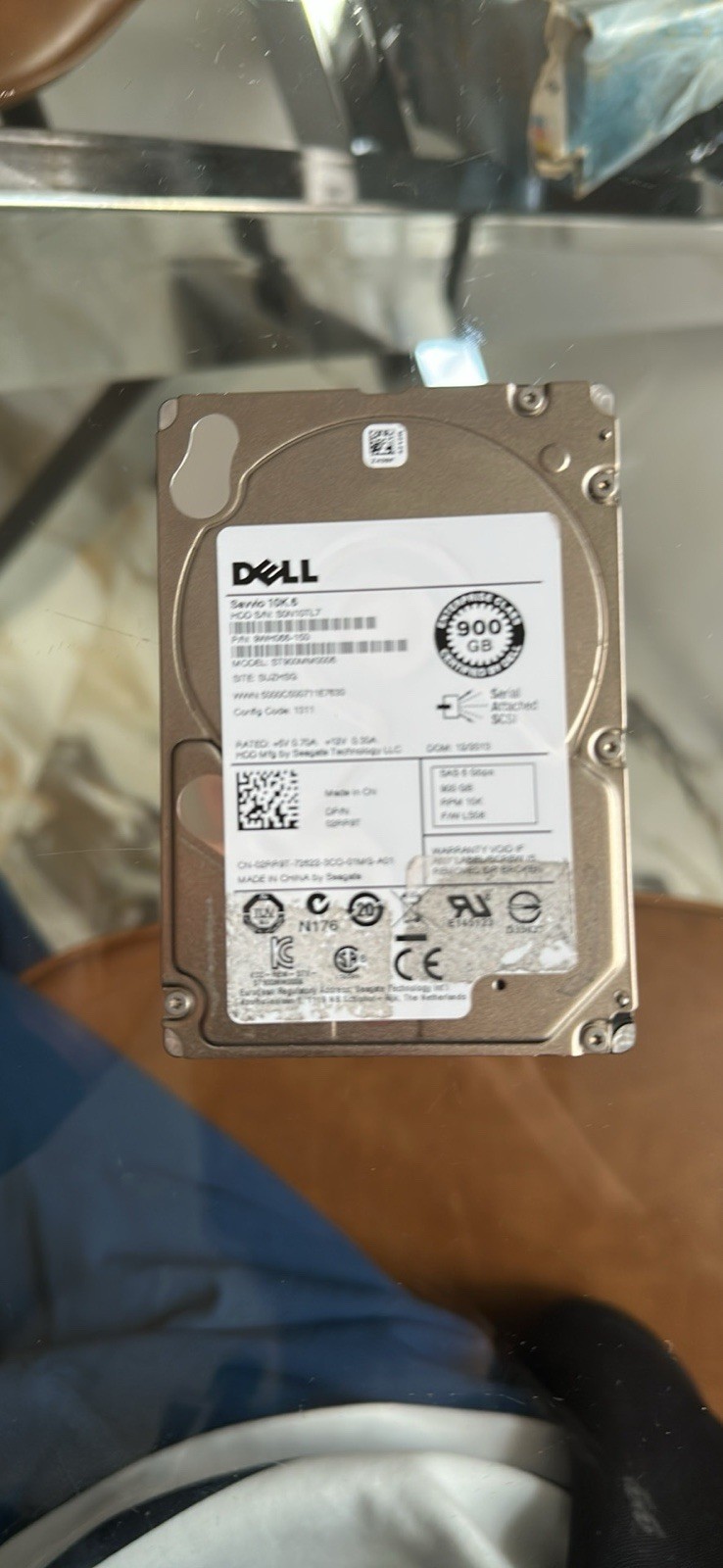 Dell Savvio 10K.6 900GB SAS 2.5" Internal HDD 10000RPM 64MB Cache