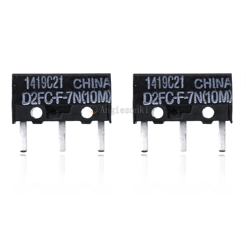 2X OMRON Micro Switch Microswitch D2FC-F-7N(10M) for APPLE RAZER Logitech Mouse