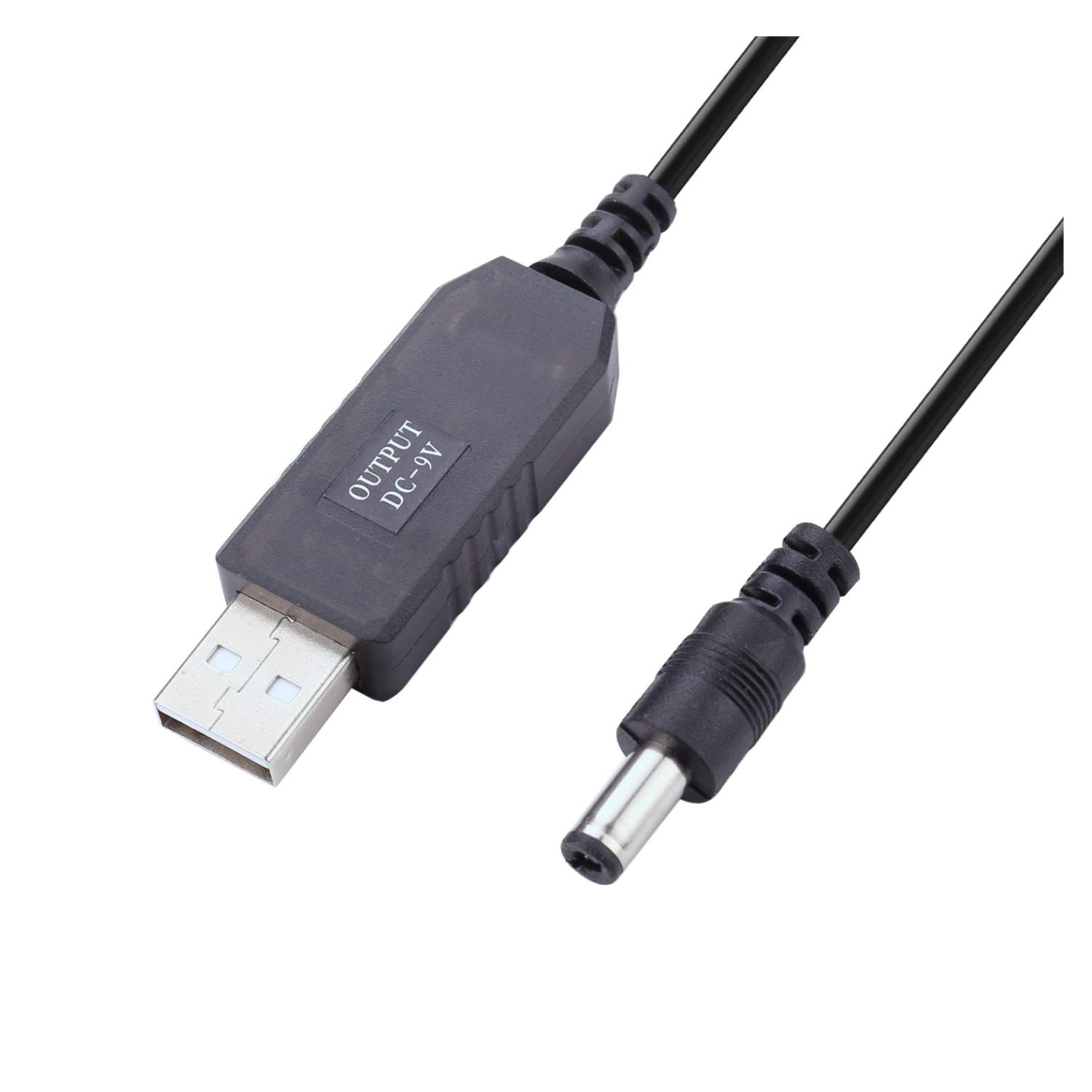 Versatile 3.3ft DC 5V to 9V USB Step-Up Converter Cable for Multiple Devices