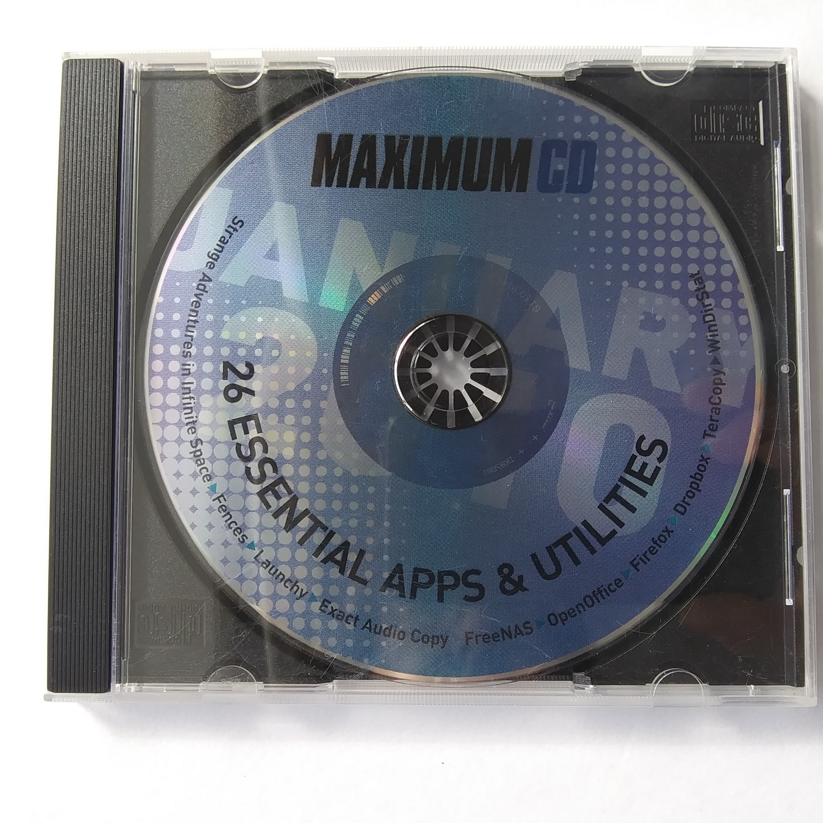 Maximum CD January 26 Essential Apps Utilities Firefox OpenOffice PC CD-ROM
