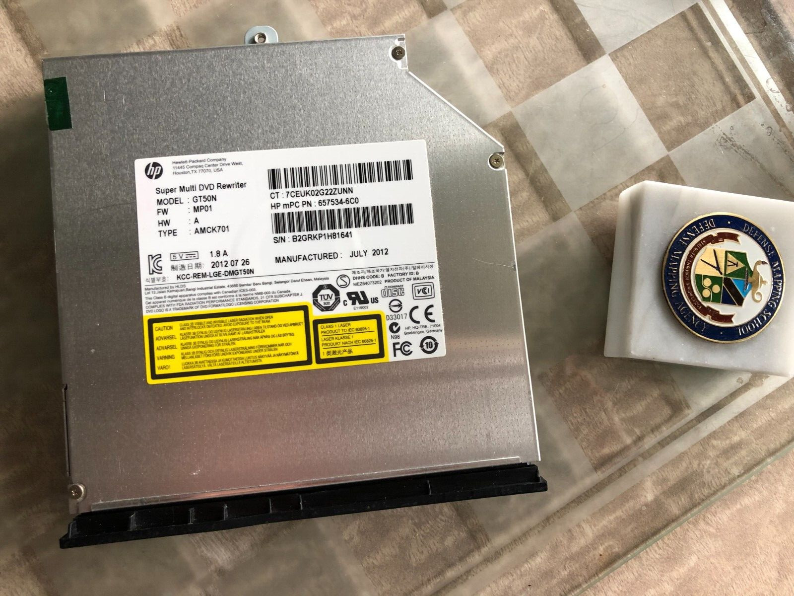 New HP Compaq G62 G62-367DX G62-219wm CD/DVD SATA Burner