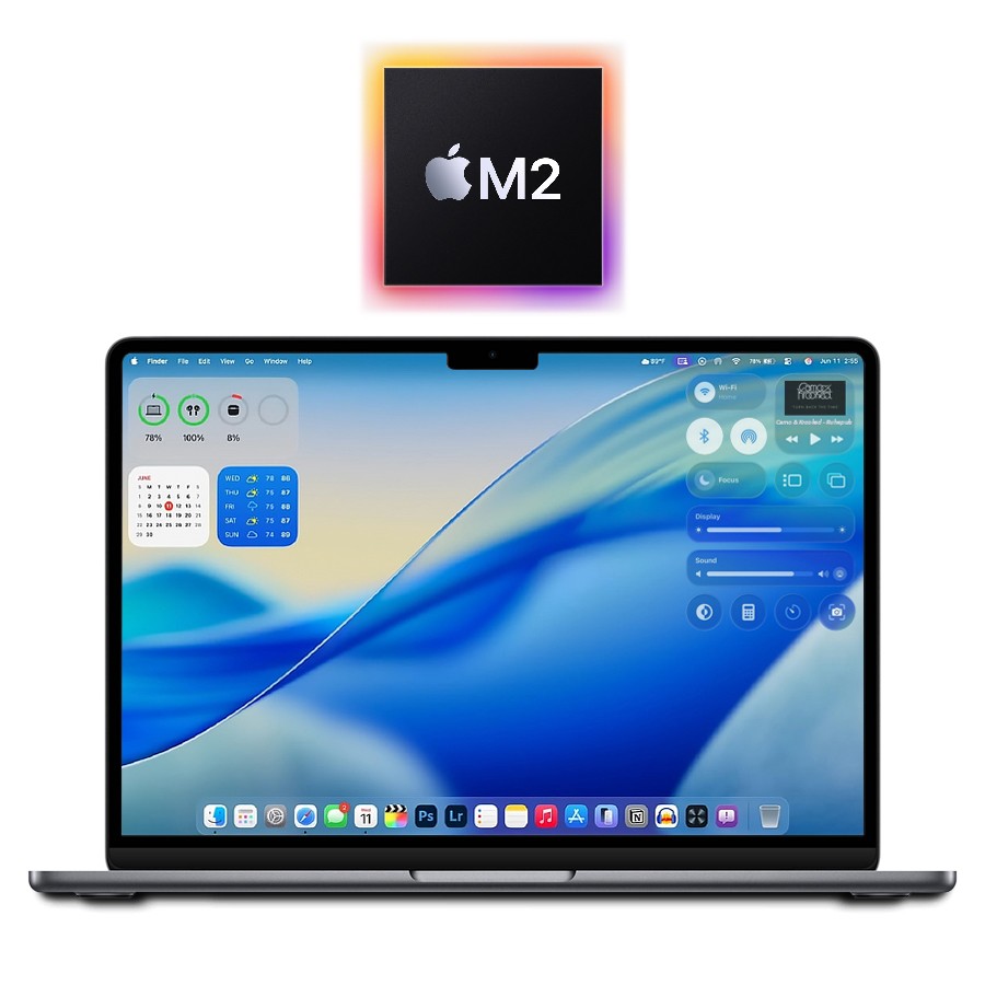2022 Apple M2 MacBook Air 13.6" 3.49GHz/16GB/256GB SSD - (Gray) A2681 w/Warranty