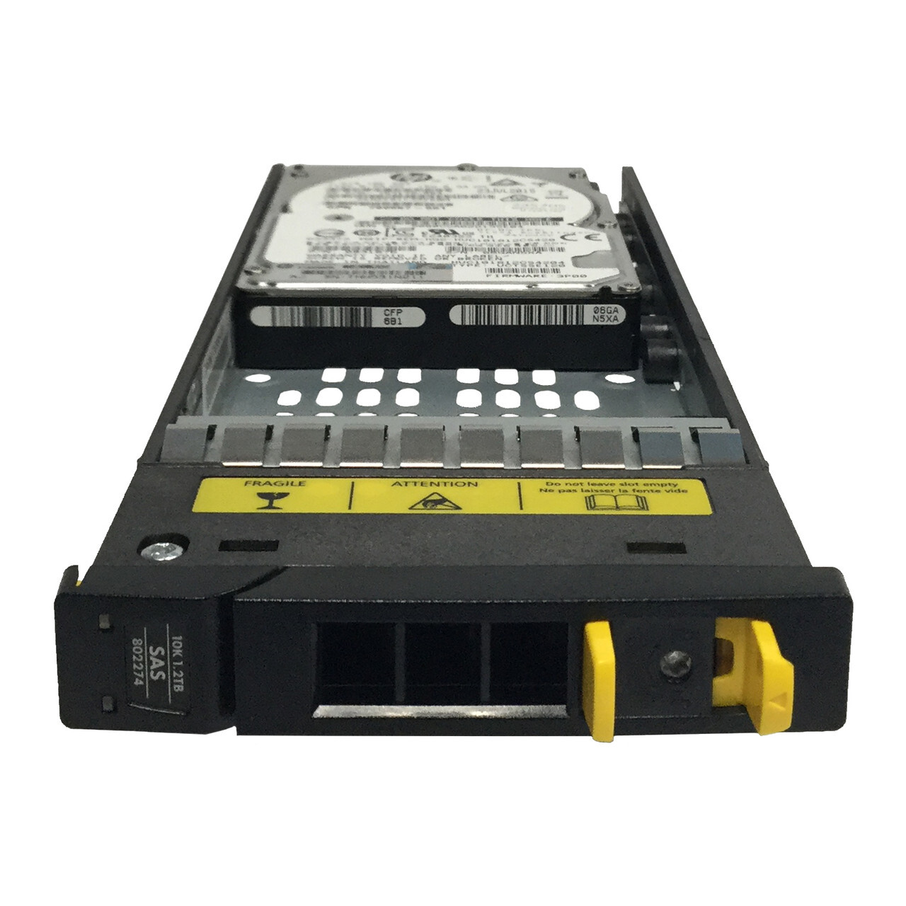 HP 3PAR 1.2TB 10K RPM 2.5" SAS HDD 760657-001 787175-004 802274-001