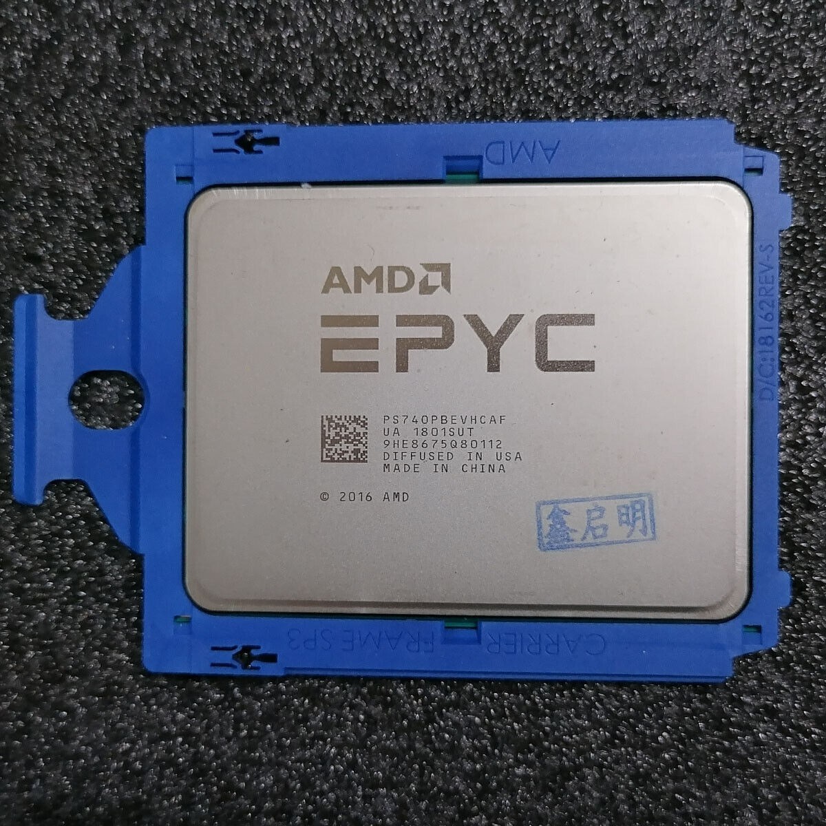 AMD EPYC 7401P CPU PS740PBEVHCAF 24-Core 48-Thread 2.0GHz SP3 Server Processor
