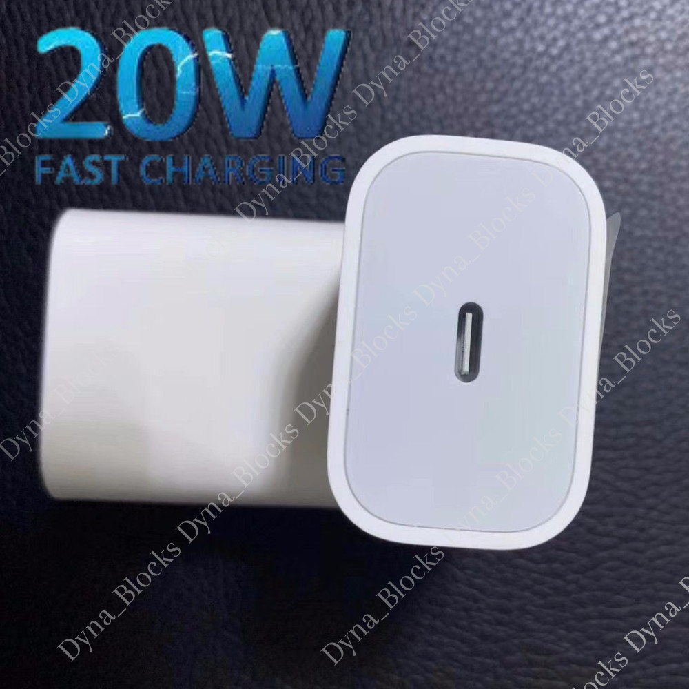 2x PD 20W USB-C Fast Wall Charger Adapter For iPhone 11 12 13 14 15 Pro Samsung