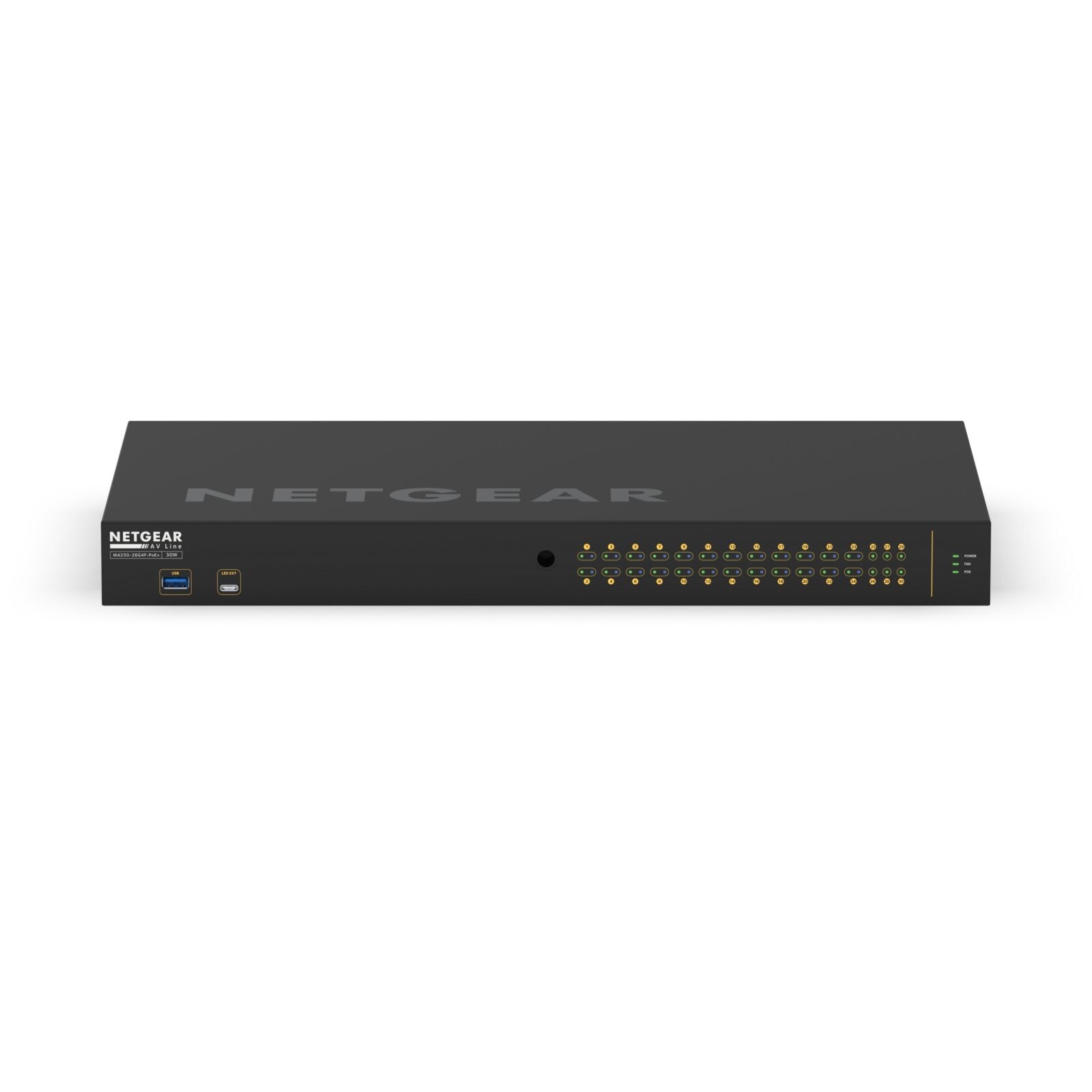 *NEW* NETGEAR AV Line M4250-26G4F-PoE+ GSM4230P Gigabit Switch