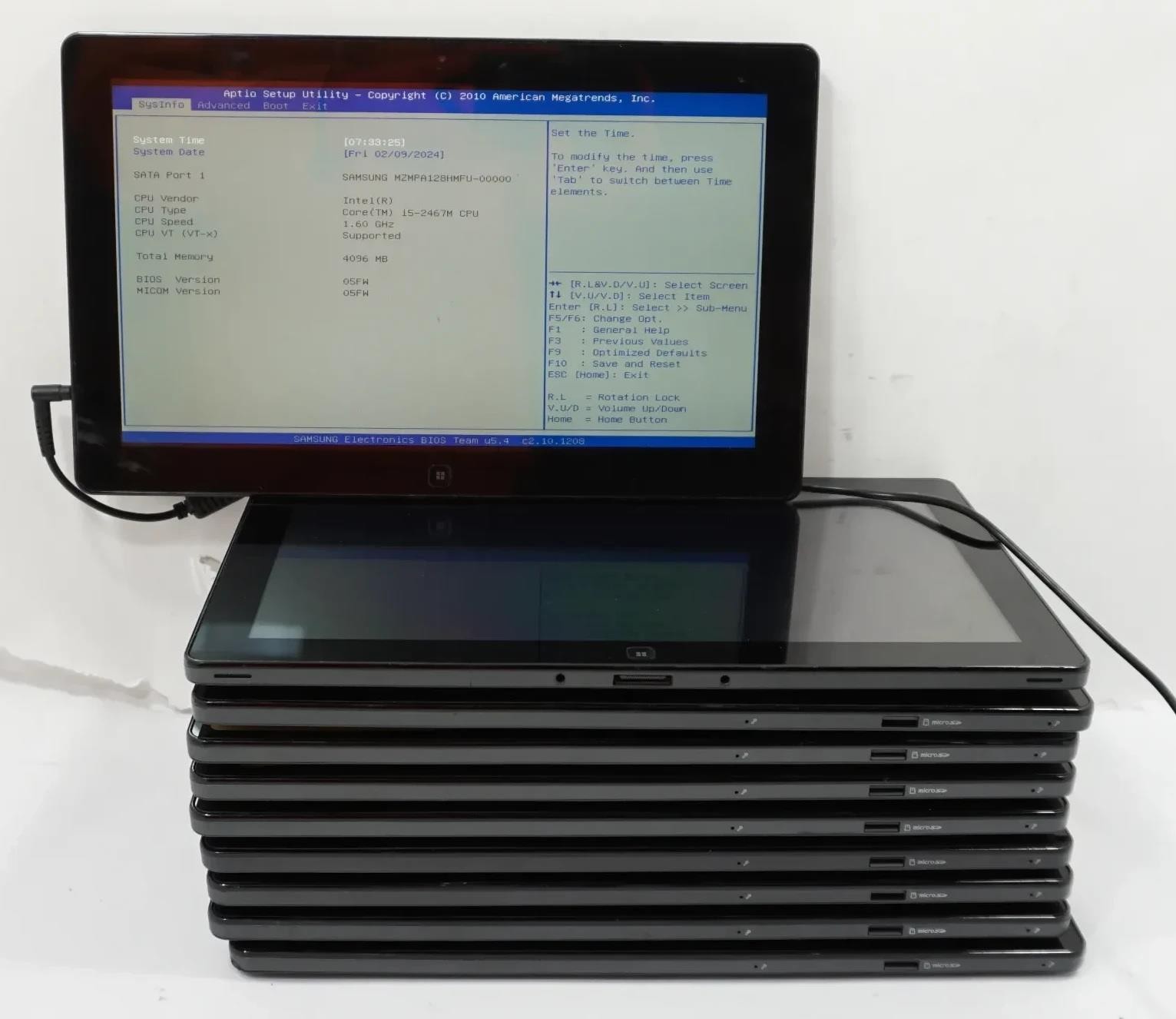 Lot 10 Samsung 700T Notebook XE700T1A 11.6" Core i5-2467M 1.6GHz 4GB 128GB