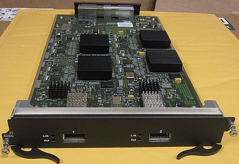 Brocade/Foundry SX-FI62XG 2 Port 10GE XFP IPV6 SuperX SX800 SX1600 15xAvailable