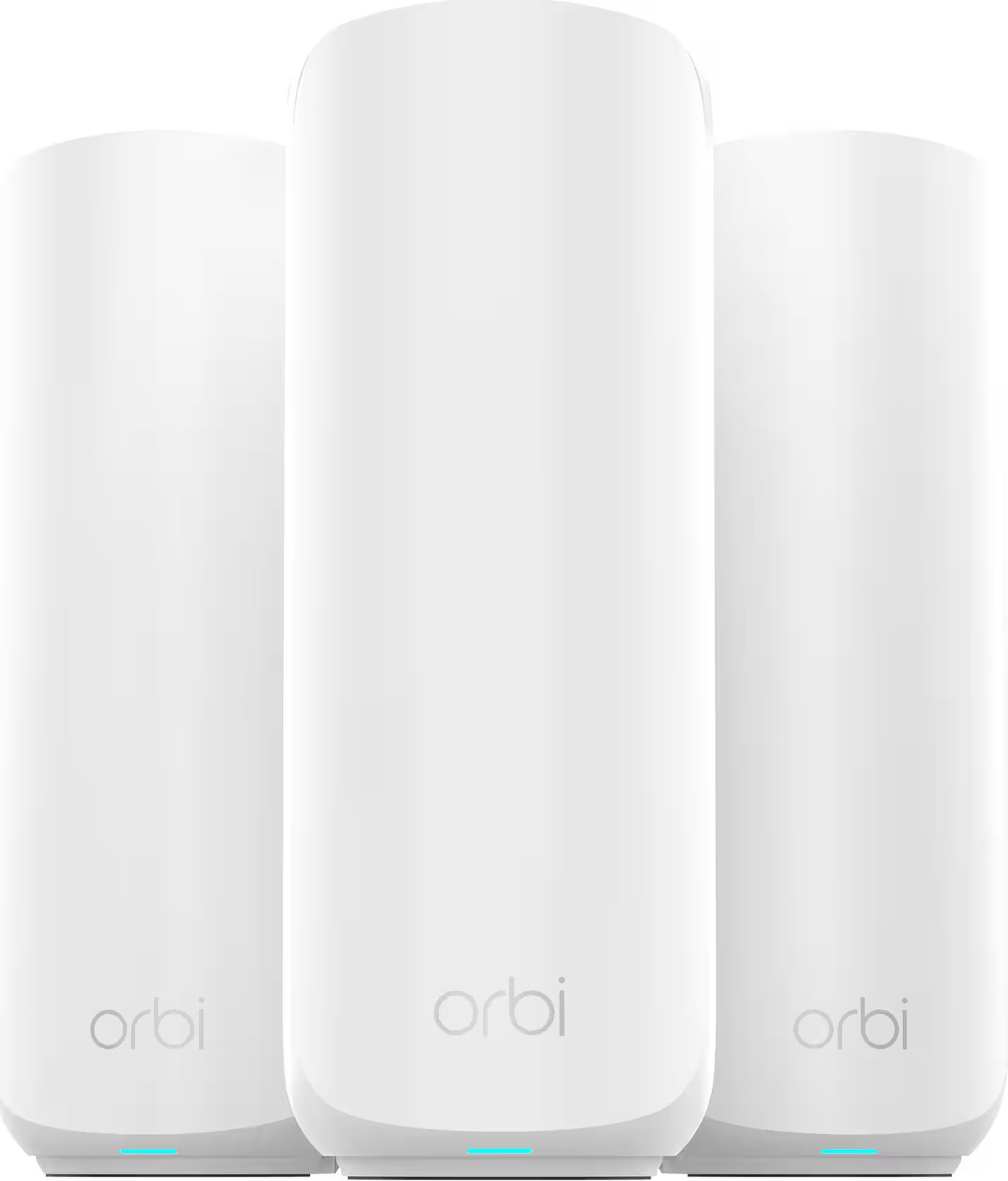 NETGEAR - Orbi 260 Series BE3600 Dual-Band Mesh Wi-Fi 7 System (3-pack) - White