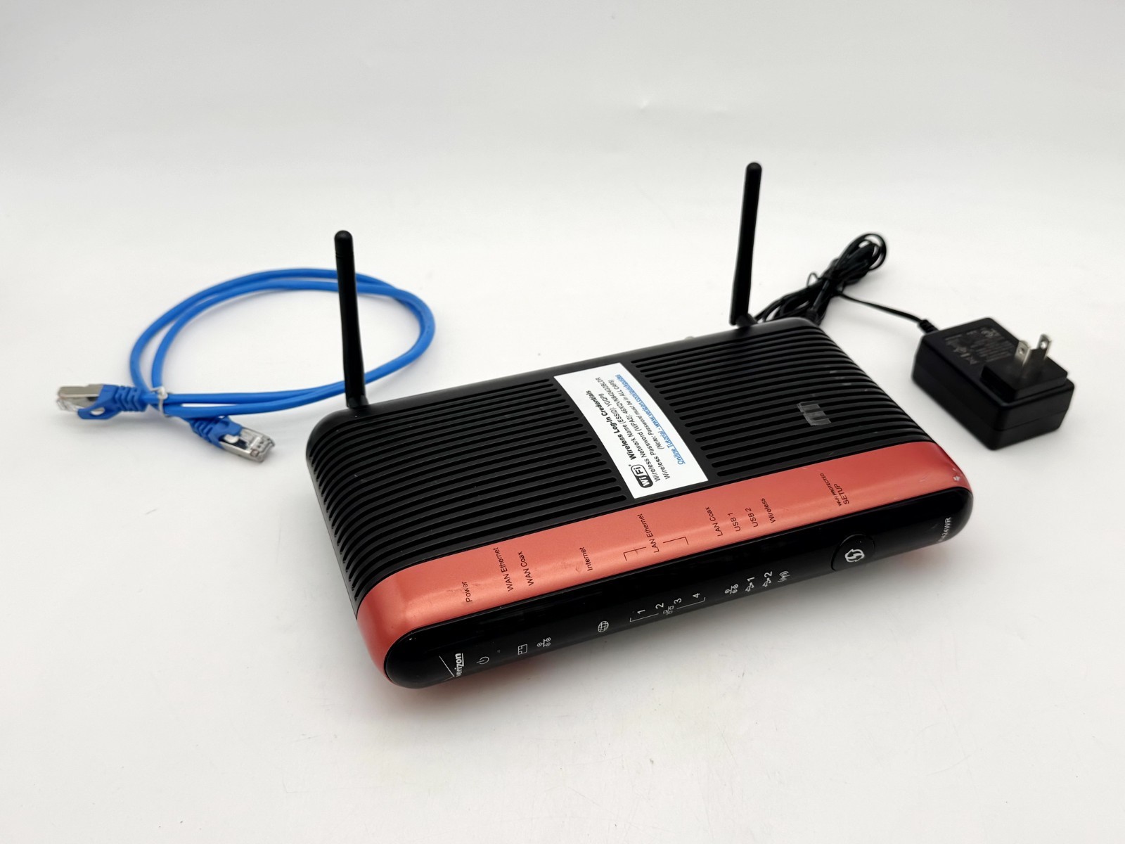 ACTIONTEC MI424WR REV I VERIZON FIOS WIRELESS N GIGABIT ROUTER WIFI W ADAPTER