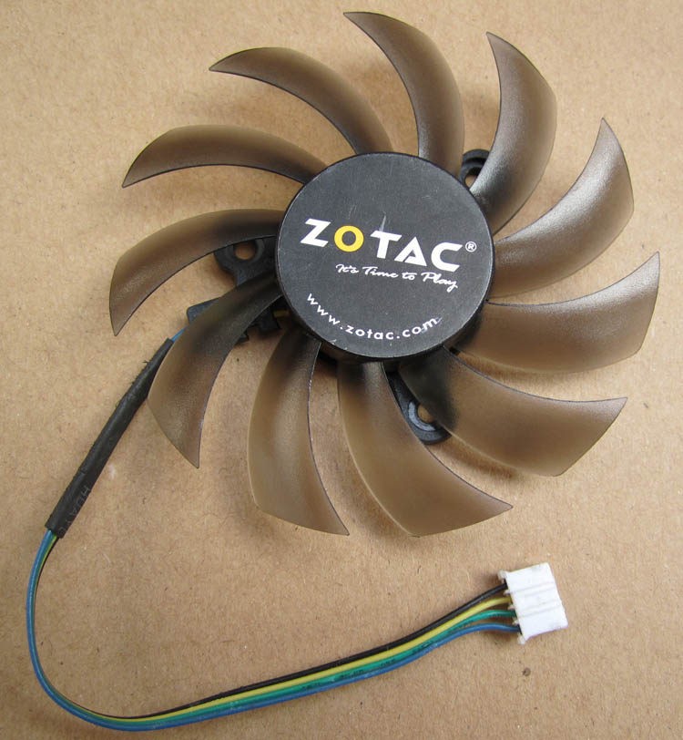 New For ZOTAC 9600GT MiG version 9600GSO Graphics Card Fan Hole Distance 3.5cm
