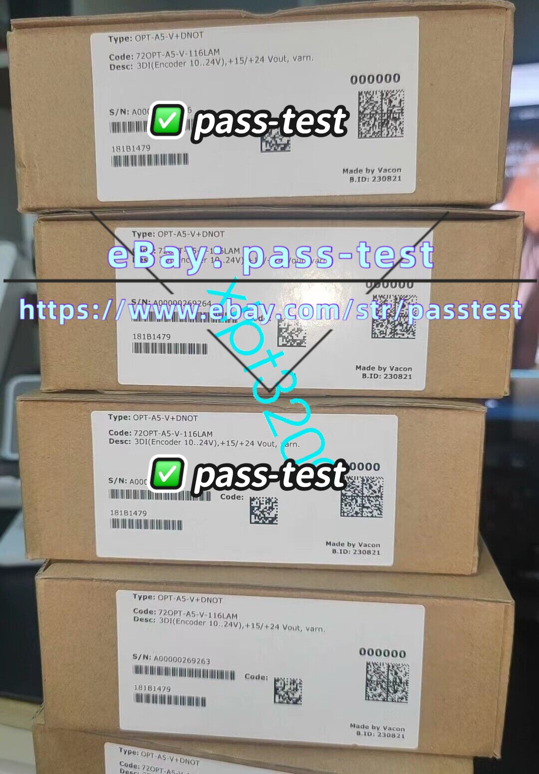 OPT-A5-V+DNOT 72OPT-A5-V-116LAM CARD NEW DHL or FedEx
