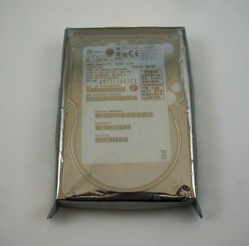 Fujitsu MAW3147FC 146GB 10K 3.5" 2GB Fibre Channel Disk Drive