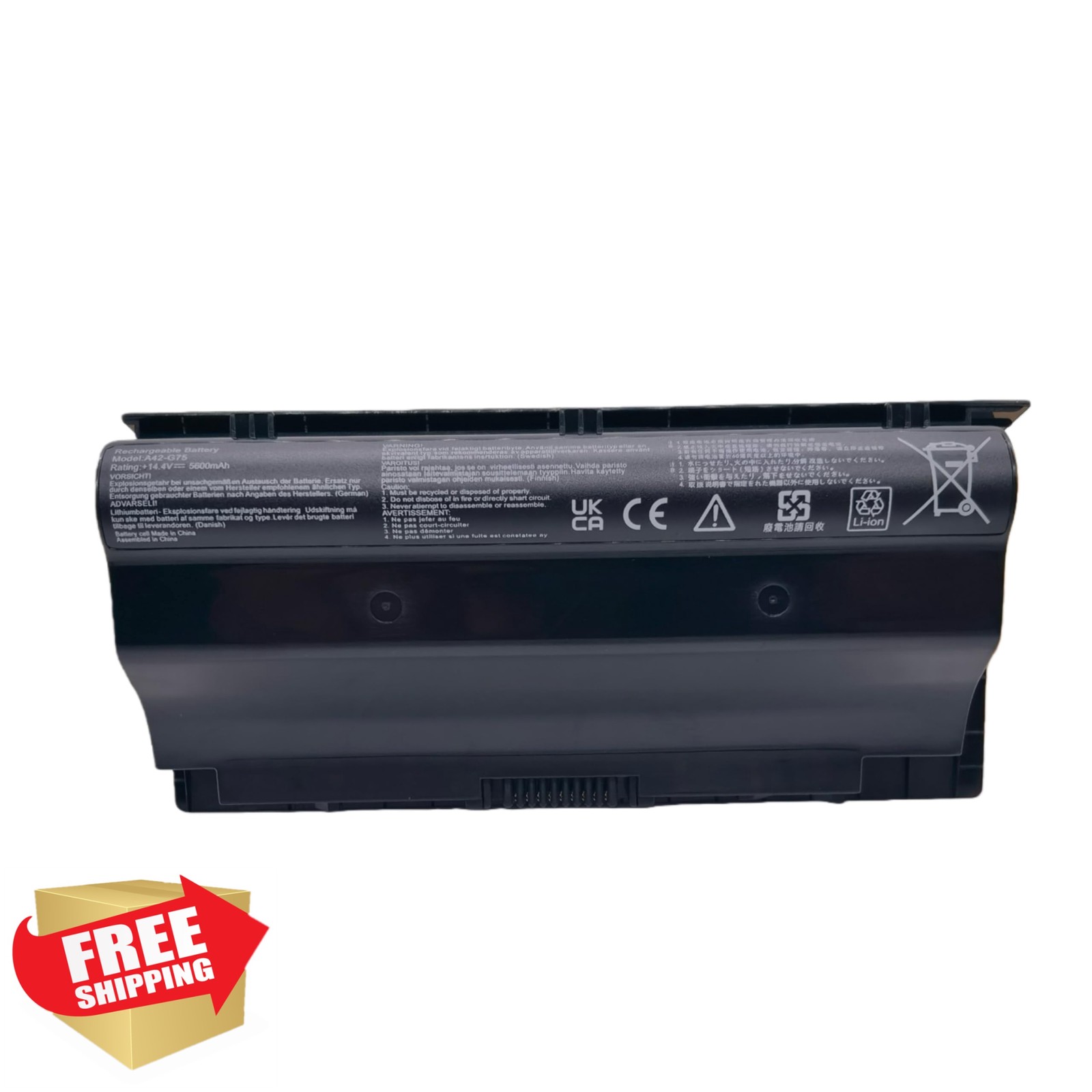 FLYRLB A42-G75 Battery for ASUS G75V G75VM G75VW