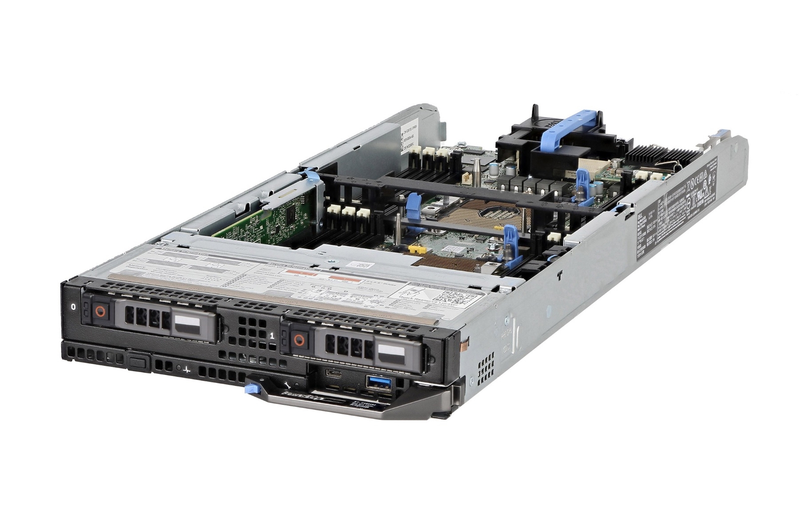 Dell FC640 1x2 - 2 x Bronze 3106, 64GB RAM, 2 x 1.92TB SSDs | 3 Year Warranty