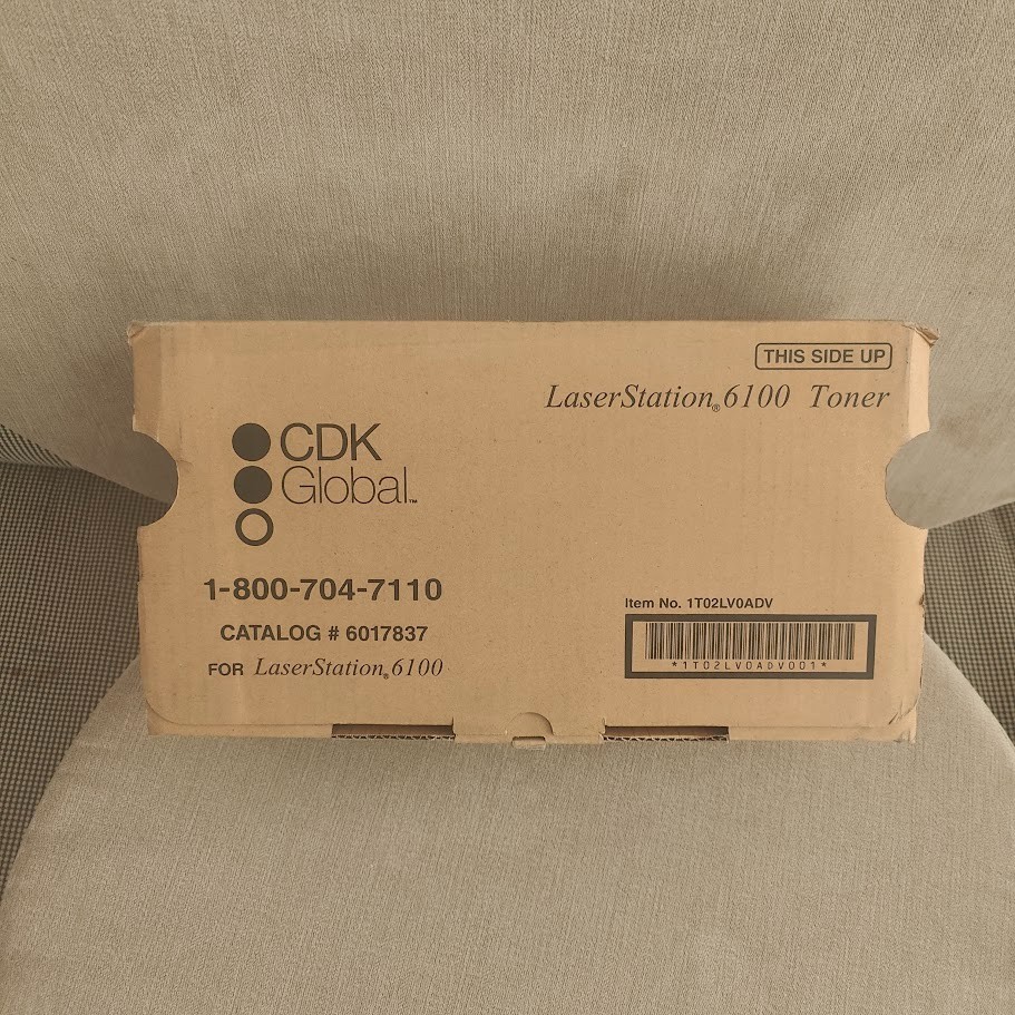 CDK Global Black Toner for LaserStation 6100 | 6017837