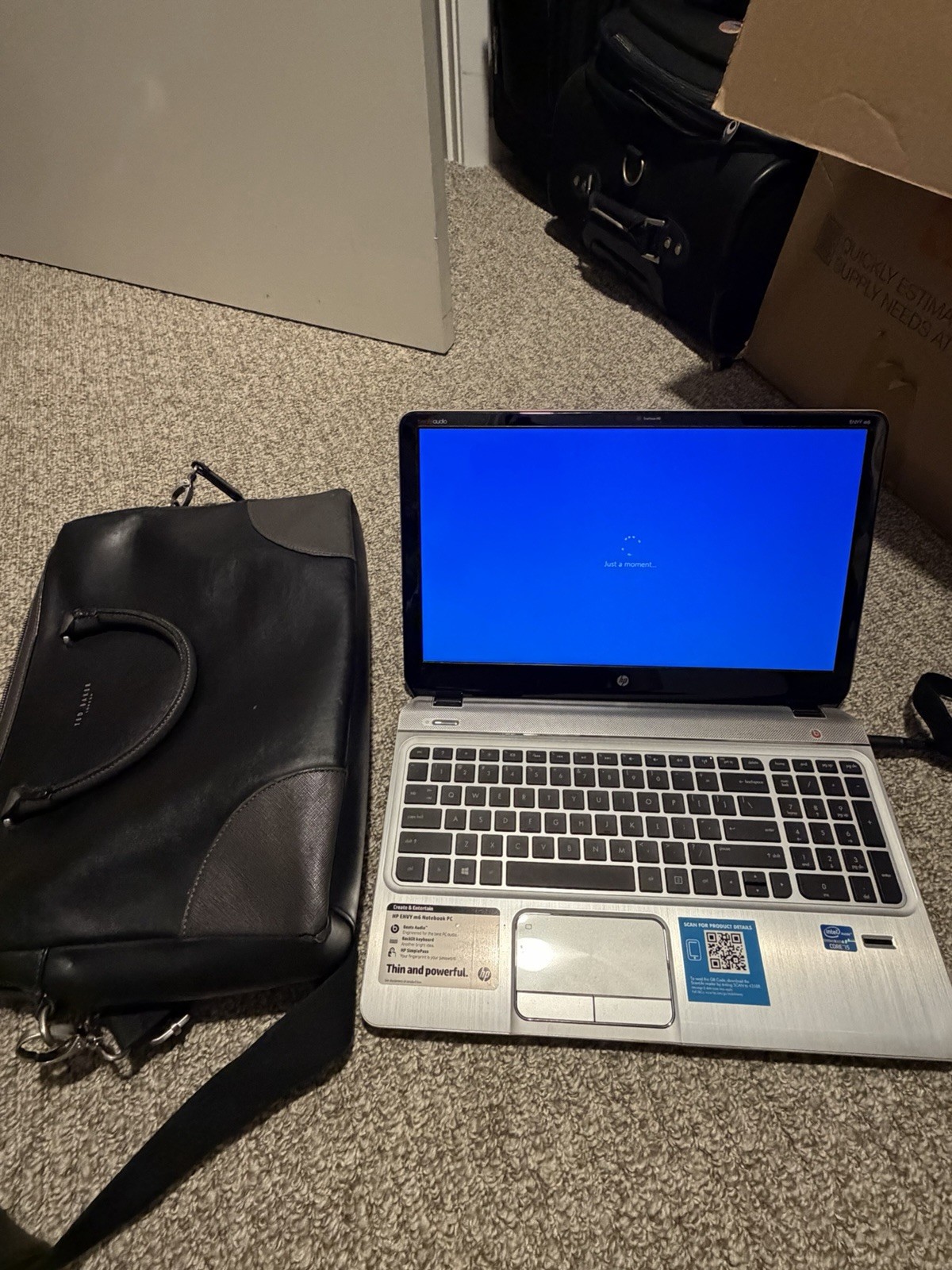 HP Envy M6  i5- Win 8  Complete Good Screen, Complete Batt/  Chrg Ram DD