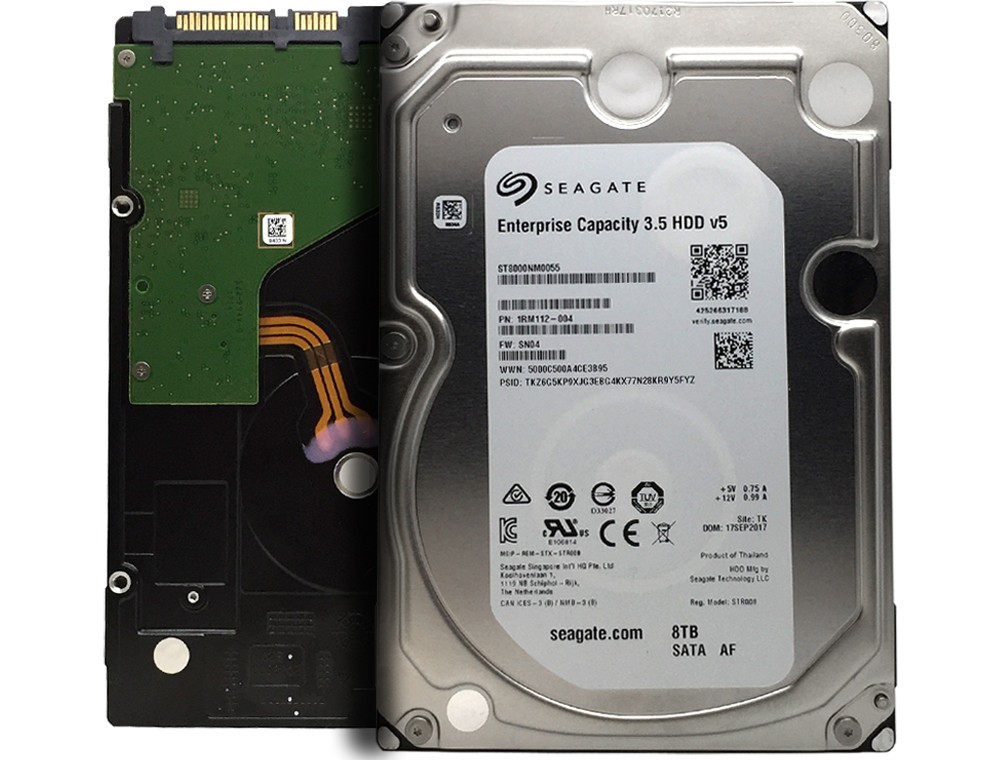 Seagate ST8000NM0055 8TB 256MB 7200RPM 3.5" SATA 6.0Gb/s Enterprise Hard Drive