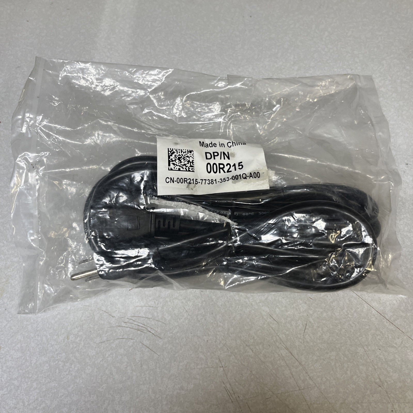 Dell Heavy Duty 3 Prong 10 Foot Power Cord 15A 125V  DP/N 00R215 New
