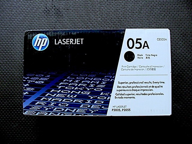 HP 05A Black Toner Cartridge New & Sealed.