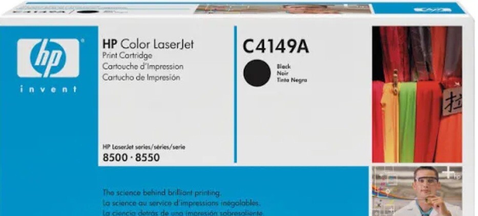HP C4149A (Black) Laserjet toner cartridges for HP 8500/8550 Laserjet printers