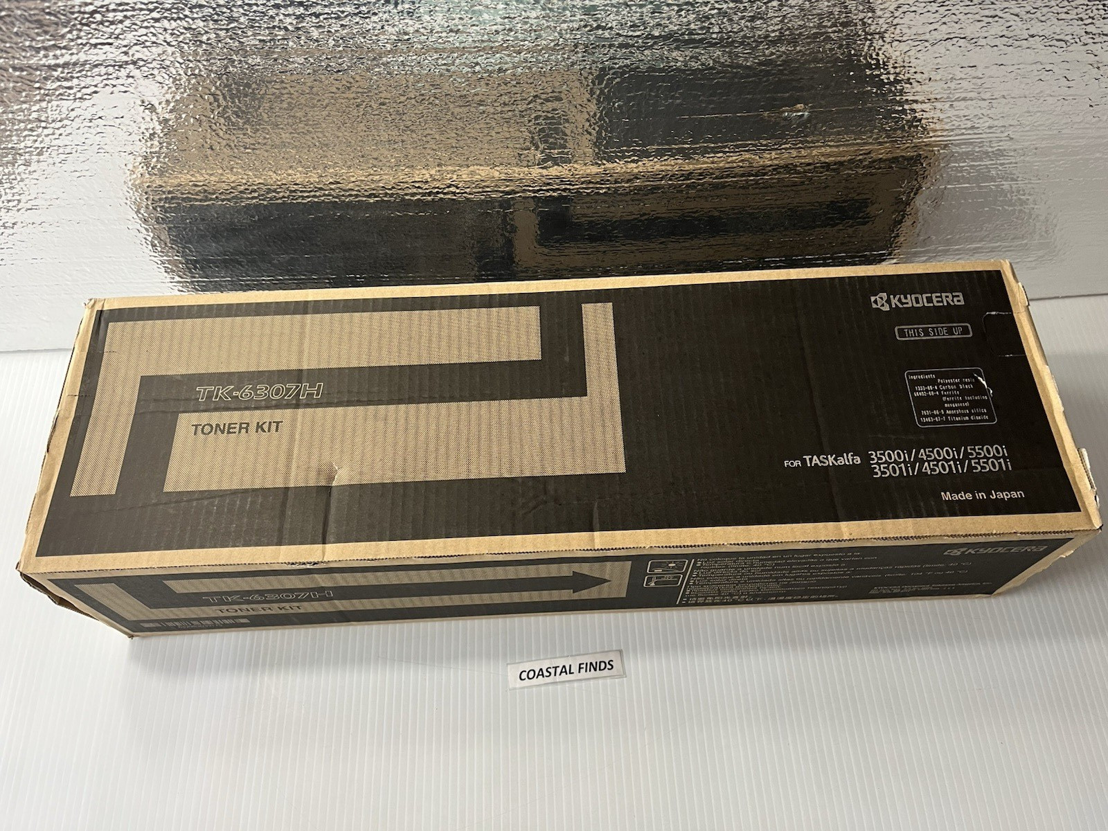 Kyocera TK-6307H Toner Kit Black Cartridge OEM NEW Genuine Sealed TK 6307H 3500i