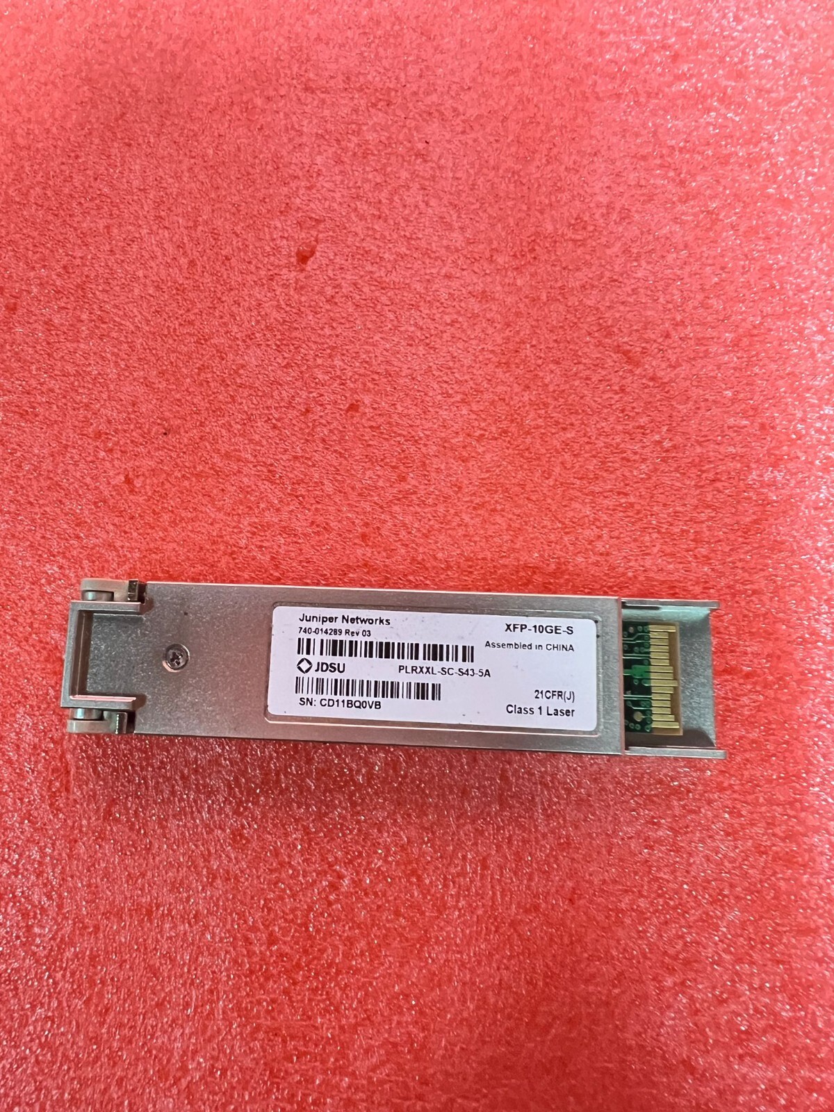 1PC of Juniper Compatible Opnext 740-014289 10GBASE-SR SFP Transceiver Modules