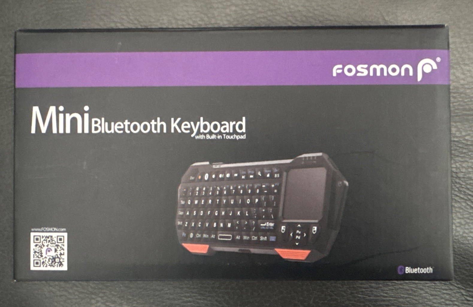 Fosmon 23022KB  Mini Portable Lightweight Wireless  QWERTY Keyboard -...