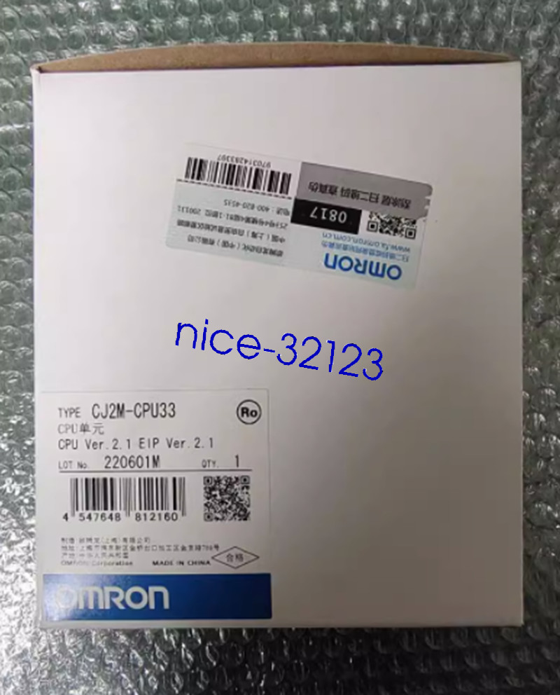 1PC New Omron CPU UNIT CJ2M-CPU33 PLC CJ2MCPU33 CPU FEDEX/DHL