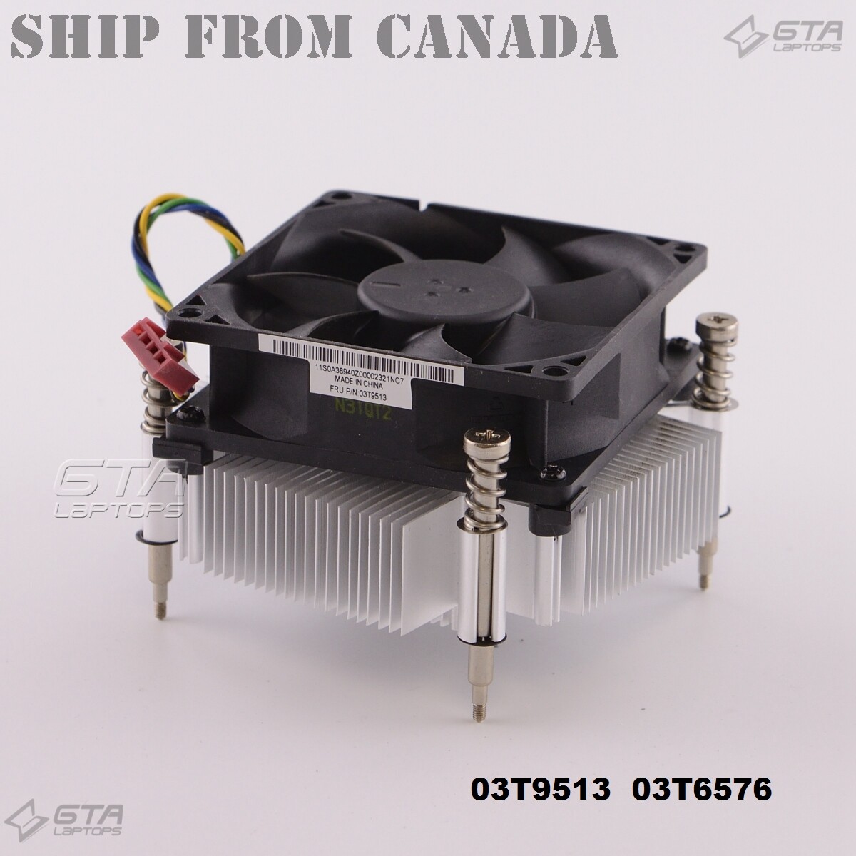 Lenovo Thinkcentre M82 M92p M91p M93 Heatsink w/Fan FRU-03T9513 FRU-03T6576