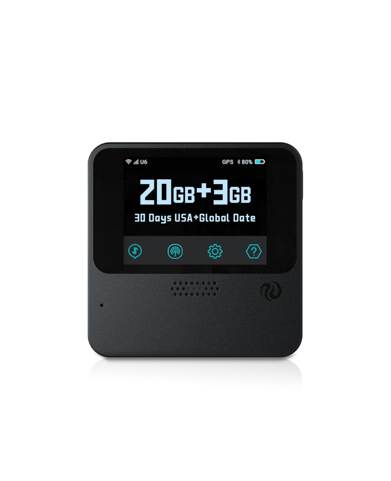 FREEBOT Portable WiFi Hotspot for Travel, 4G LTE Mobile Hotspot in 150+ Count...