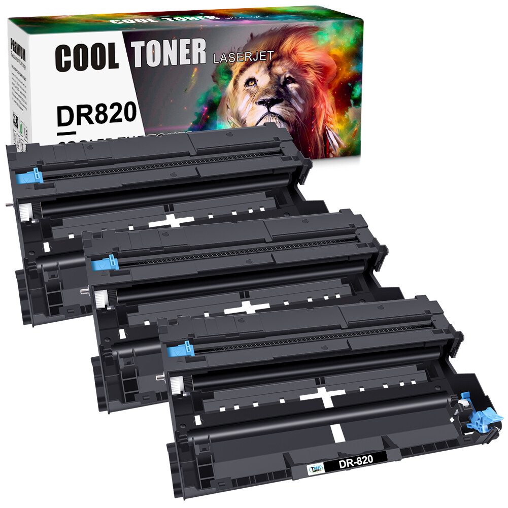 3PK DR820 DR-820 Drum Unit For Brother TN850 HL-L6200D HL-L6300DW MFC-L6800DW