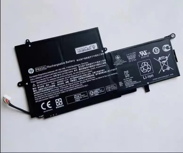 Genuine OEM PK03XL Battery For HP 789116-005 4810A SPECTRE 13-4000 13-4003DX US