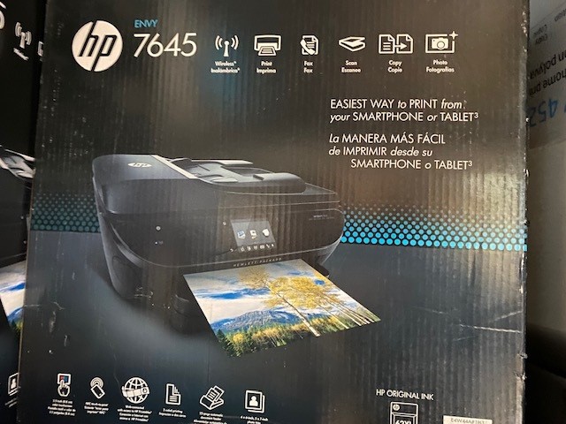 Brand New HP Envy 7645 Wireless All-In-One Inkjet photo Printer SAME AS 7640