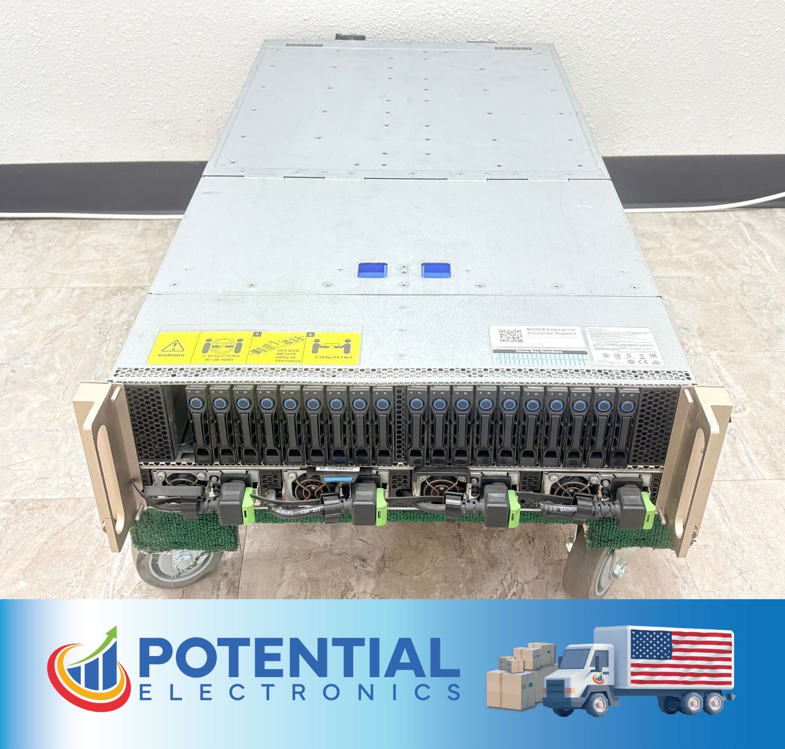 Nvidia DGX-1 AI Enterprise Server- 4x NVIDIA TESLA P100 SXM2 16GB GPU 2x E5-2698